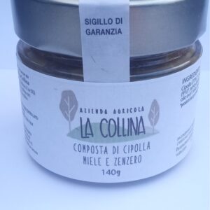 Composta di cipolla miele e zenzero