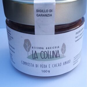 Composta di pere e cacao amaro